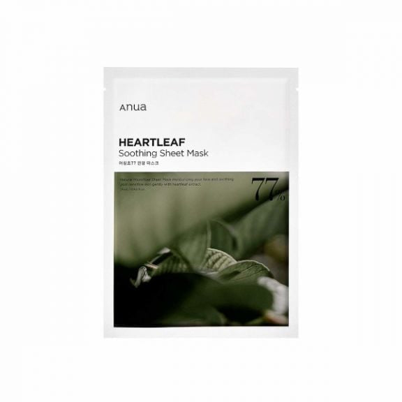 ANUA-Heartleaf 77% Soothing Sheet Mask - 1pc