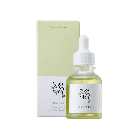 BEAUTY OF JOSEON- Calming Serum : Green tea + Panthenol - 30ml