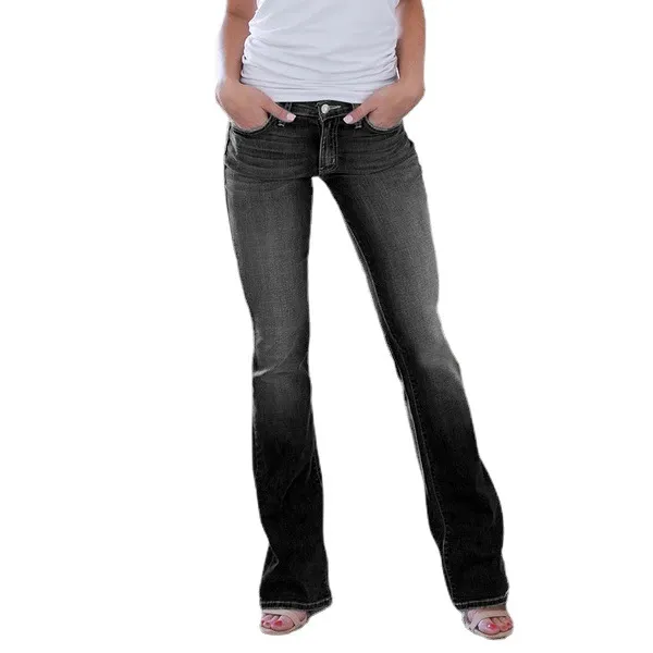 Women Fashion Casual Loose Jeans