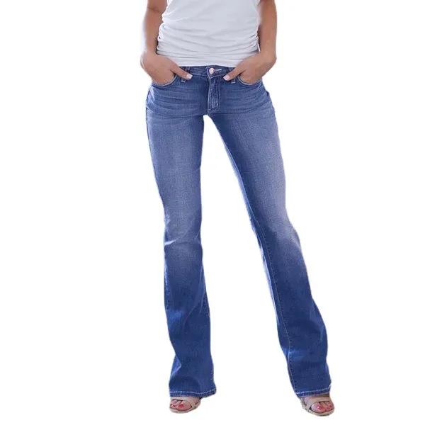 Women Fashion Casual Loose Jeans